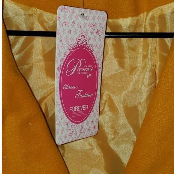 Forever Yellow Mustard Peacoat Jacket NWT Size L - Picture 4 of 4